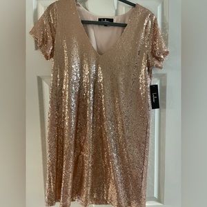 Super cute gold dress!!